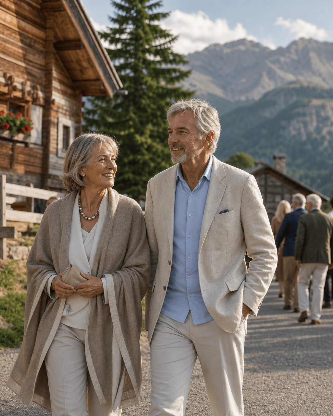 spring4ever band worn outdoors in Gstaad